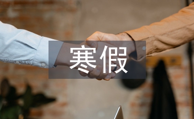 寒假實踐報告